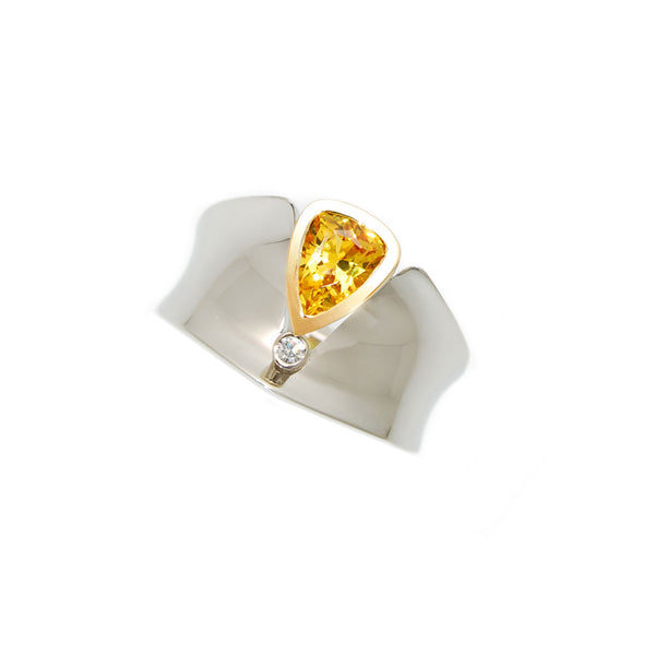 Gold Colored Stone Rings