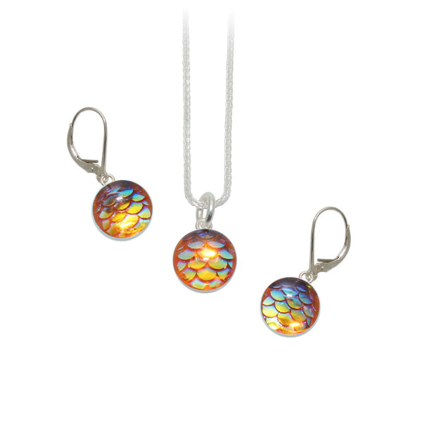 10mm Orange Mermaid Set