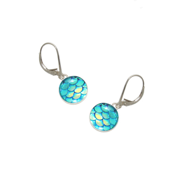10mm Sky Mermaid Earrings