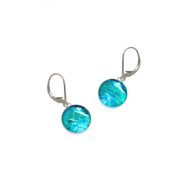 12mm Sky Mermaid Earrings