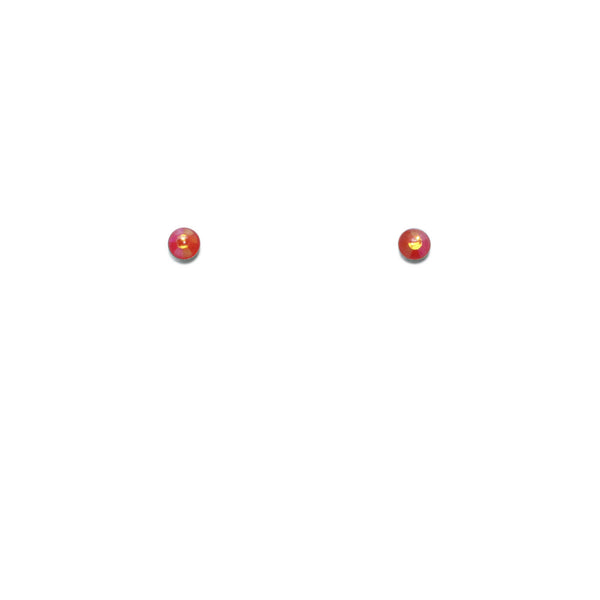 4mm Coral Studs