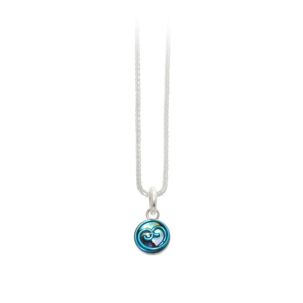 8mm Sky Abalone Pendant