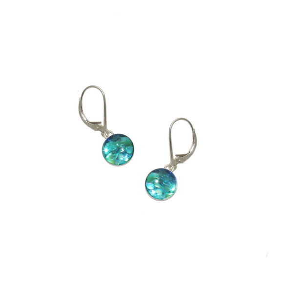 8mm Sky Mermaid Earrings