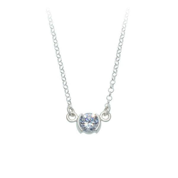 April Birthstone Necklace