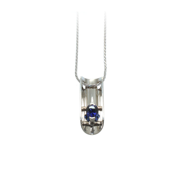 Blue Sapphire Pendant