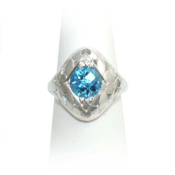 Size 9 - Blue Topaz Ring