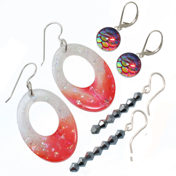 Coral Earring Bundle