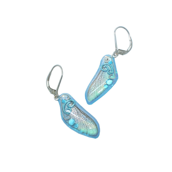 Sky Fairy Wing Earrings