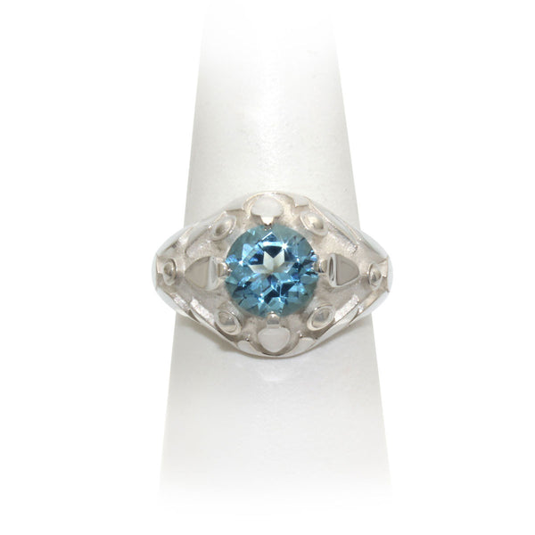 Size 8 - Blue Topaz Ring