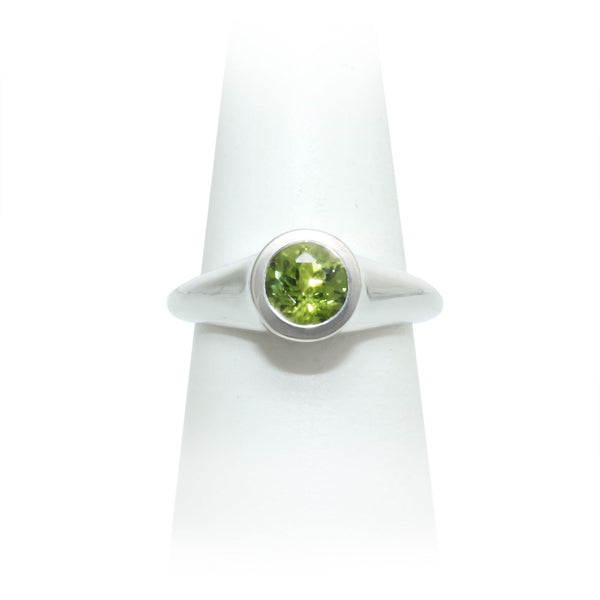 Size 8 - Peridot Ring