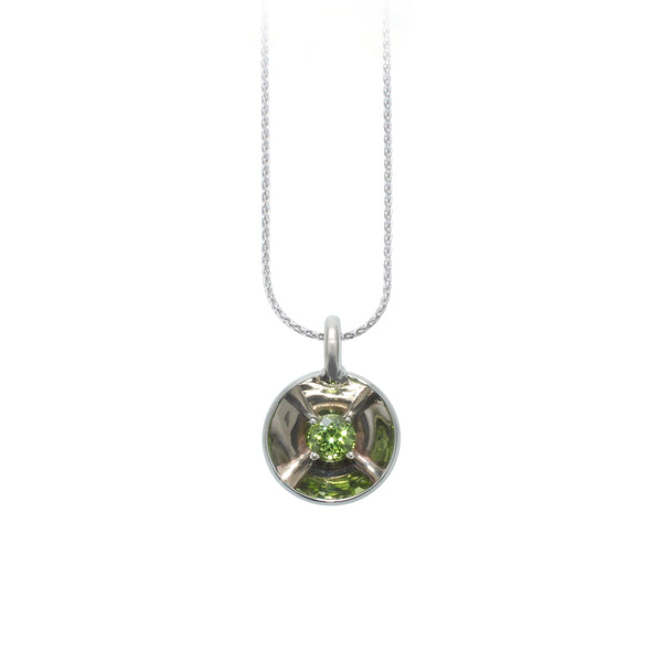 Peridot Reflektor Pendant