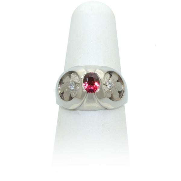 Size 7 - Ruby & Diamond Ring