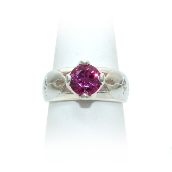 Size 10 - Raspberry Sapphire Ring