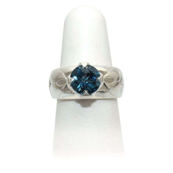 Size 8 - London Blue Topaz Ring