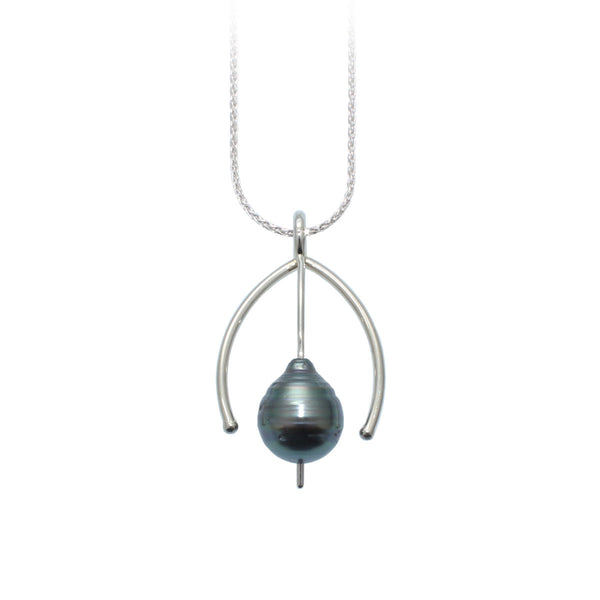 Tahitian Pearl Modern Pendant