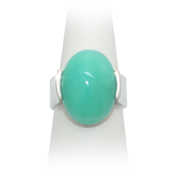 Size 8.5 - Chrysoprase Ring