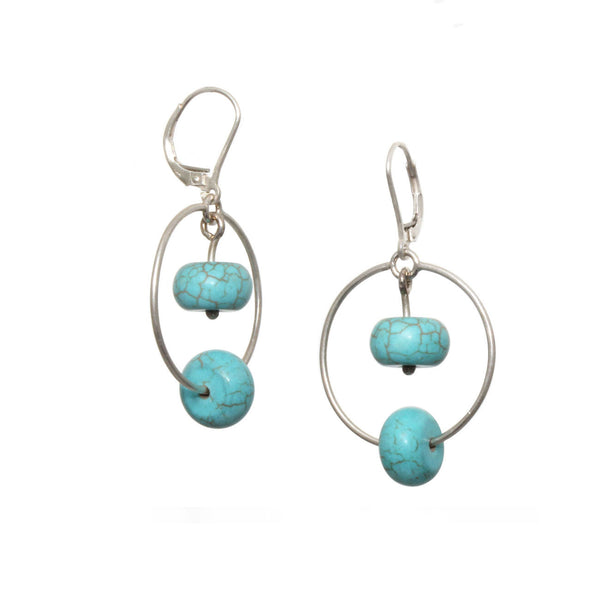 Howlite Earrings