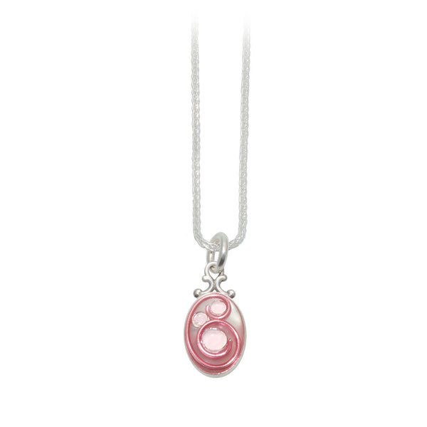 14x10mm Pink Mother of Pearl Pendant