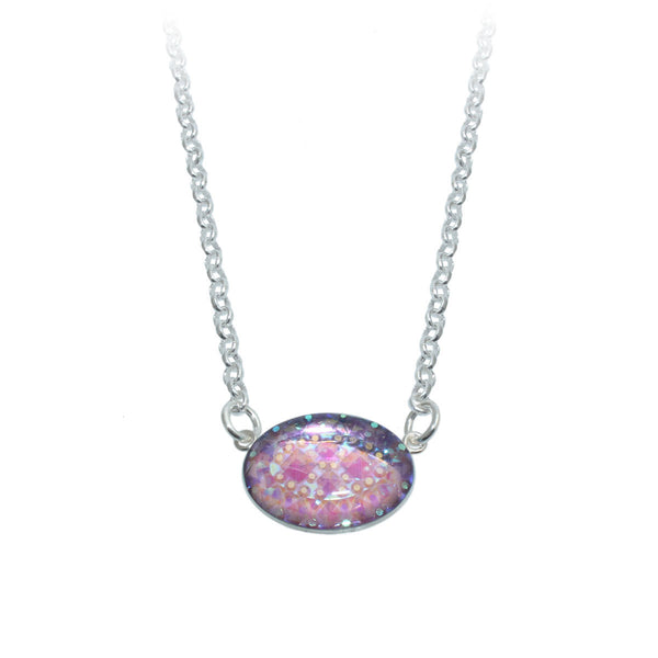 18x13mm Lilac Mystique Necklace