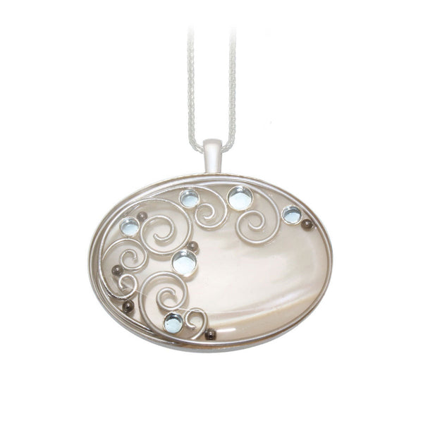 40X30mm Mother of Pearl Pendant
