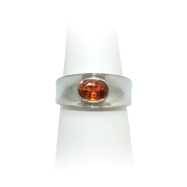 Size 7.5 - Cognac Zircon Ring