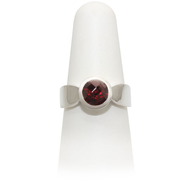 Size 7.5 - Garnet Ring