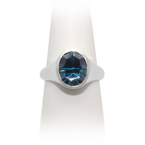 Size 8 - London Blue Topaz Ring
