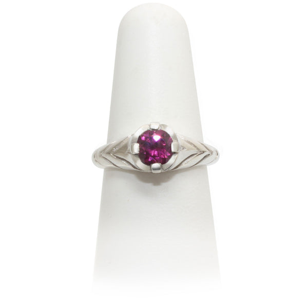 Size 7 - Rhodolite Garnet Ring