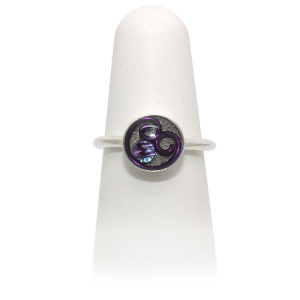 Size 6 - Purple Abalone Ring