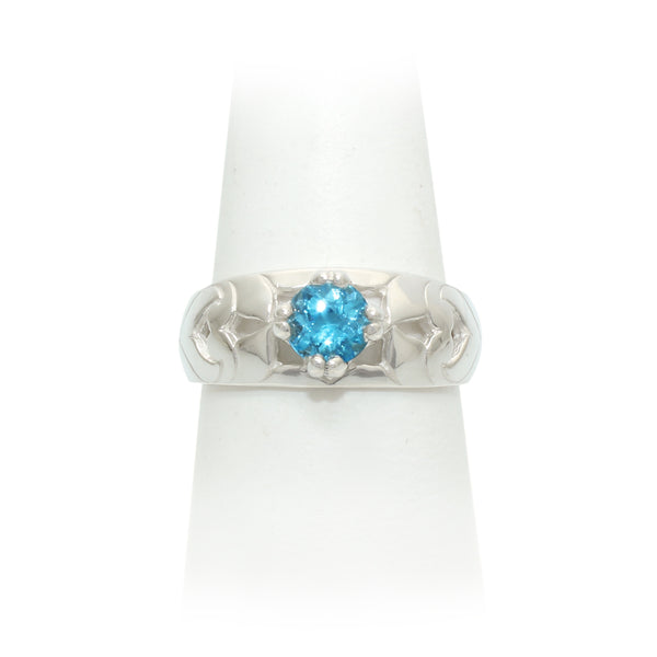 Size 9 - Blue Topaz Ring