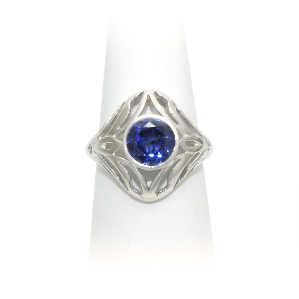 Size 9 - Blue Sapphire Ring
