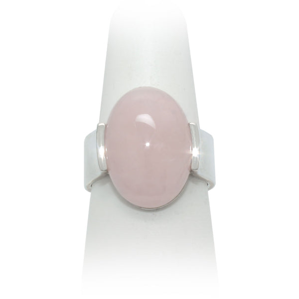 Size 8 - Rose Quartz Ring