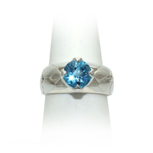 Size 9 - Blue Topaz Ring