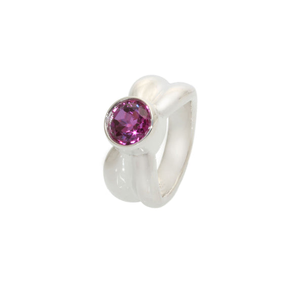 Size 6.5 - Raspberry Sapphire Ring